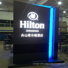 Display Stand Advertising Lightbox with LED Lighting